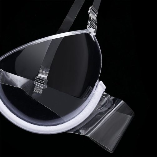 Push Up TPU & PVC Transparent Bra - Image 4