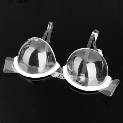 Push Up TPU & PVC Transparent Bra