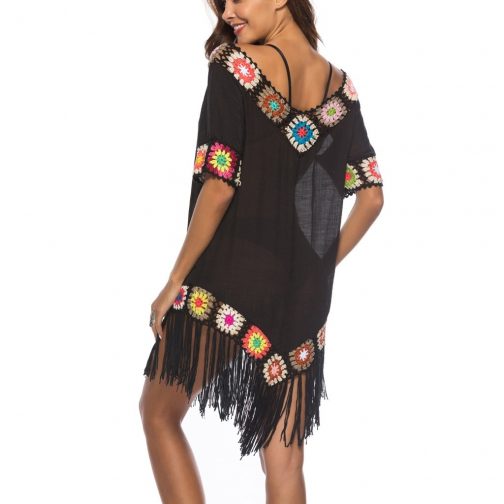 Chiffon Tassels Beach Cover Ups - Image 2