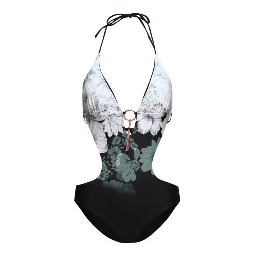 Sexy Cut Out Tassel Swimsuit - Image 2
