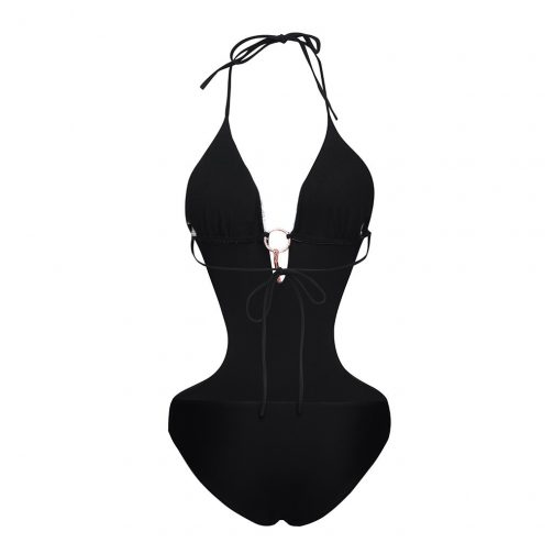 Sexy Cut Out Tassel Swimsuit - Image 3