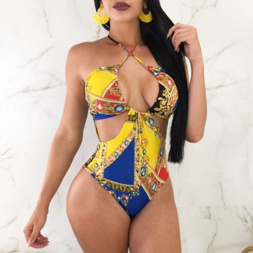 African Print Swimwear