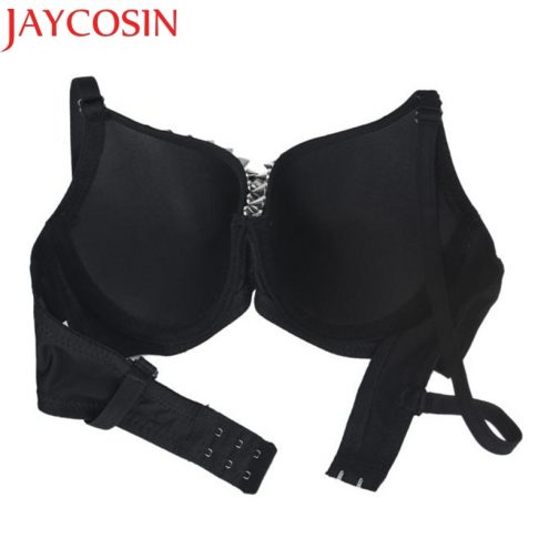 Spike Rivet Tassels Metallic Punk Bra - Image 2