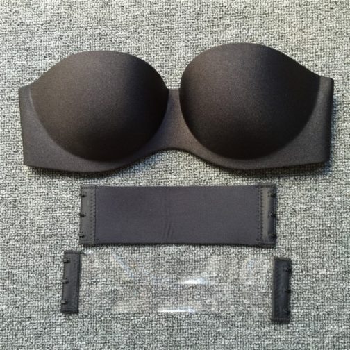 Strapless Half Cup Plunge Bra - Image 6