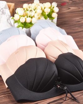 Adjustable Drawstring Shell Bra