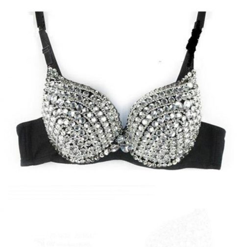 Punk Lady Studded Bra - Image 2