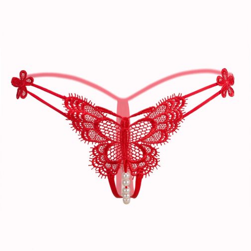 Butterfly G String Pearl Brief - Image 2