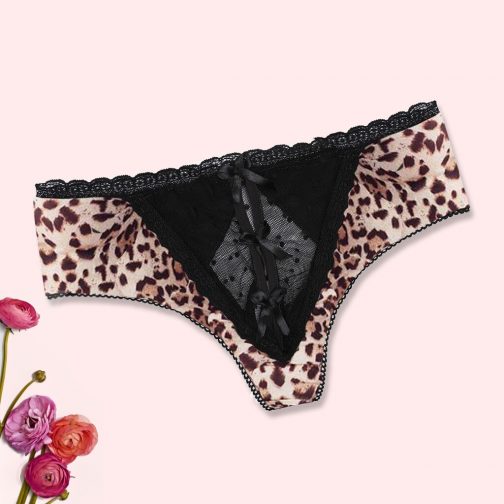 Leopard Sexy Lingerie Erotic Briefs