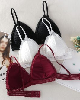 French Style Breathable Frame Less Bra