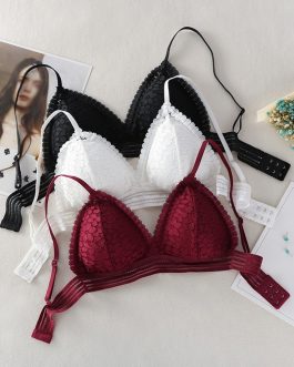 French Style Breathable Frame Less Bra