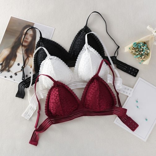 French Style Breathable Frame Less Bra
