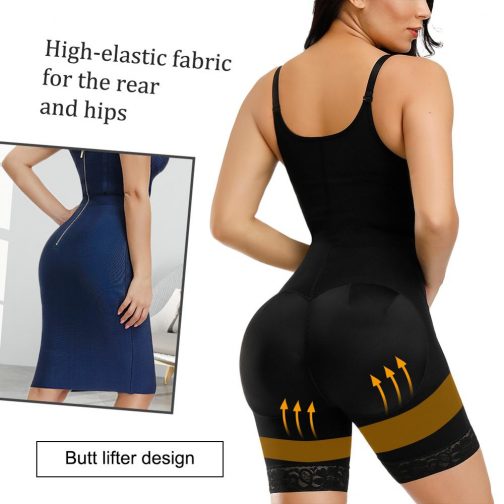 Waist Trainer Butt Lifter Full Body Shapewear - Image 2