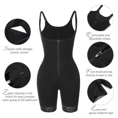 Waist Trainer Butt Lifter Full Body Shapewear - Image 3