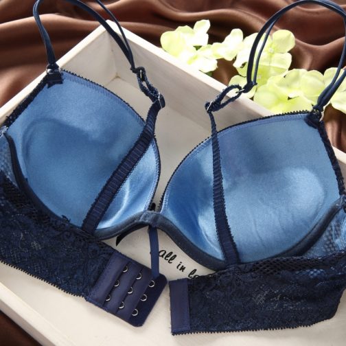 Luxurious Vintage Lace Embroidery Lingerie Set - Image 3