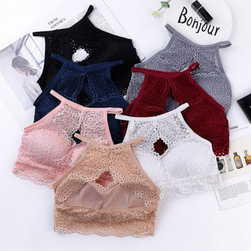 Sexy Lace Hollow Out Intimate Bra