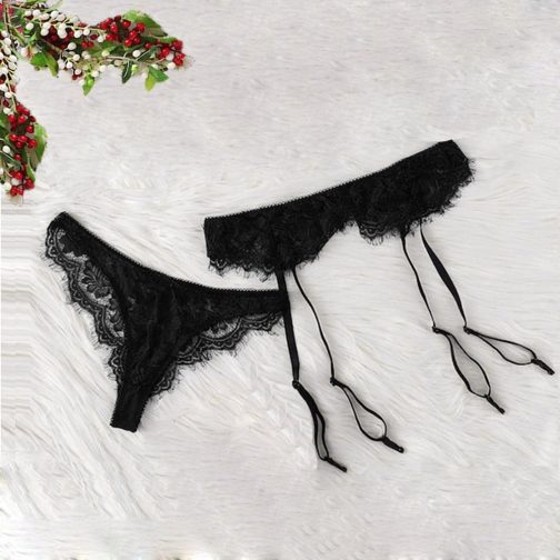 High Quality Garter Belt For Stockings With Panties - Image 2
