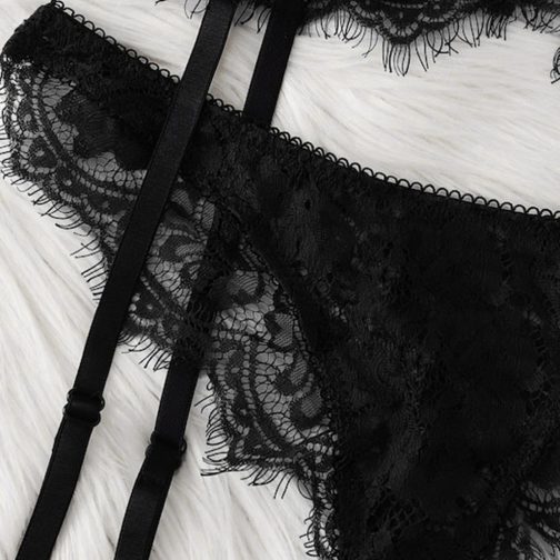 High Quality Garter Belt For Stockings With Panties - Image 3