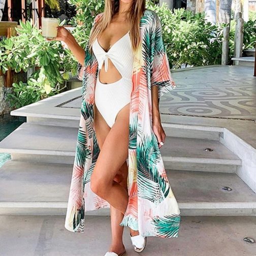 Beach Cover Up Cardigan Swimwear - Image 2
