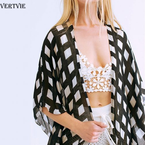 Beach Cover Up Cardigan Swimwear - Image 3