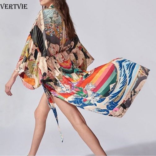 Beach Cover Up Cardigan Swimwear - Image 4