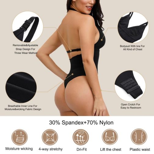 Slimming Shapewear Bodysuit - Image 3