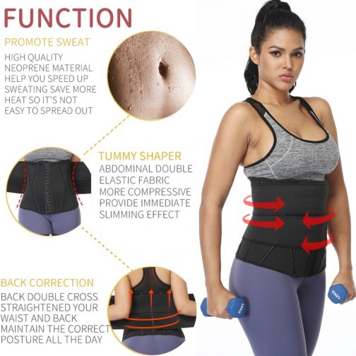 Neoprene Slimming Sheath Tummy Sweat Shapewear - Image 2