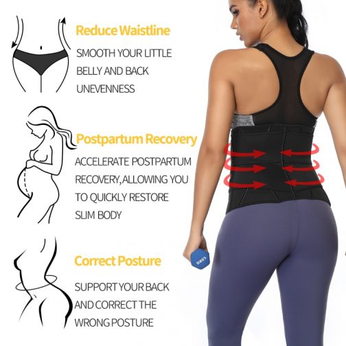 Neoprene Slimming Sheath Tummy Sweat Shapewear - Image 3