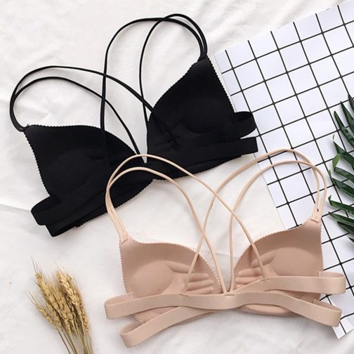 Front Closure Wire Free Bra