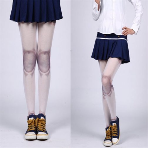 Soft Knit Jointed Doll Cosplay Stockings - Image 2