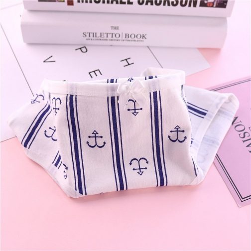 Printed Japanese Style Bow Cute Comfortable Pants - Image 4