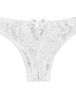 Hot Erotic Open Crotch Porn Lace Brief