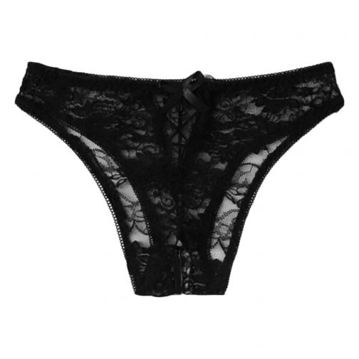 Hot Erotic Open Crotch Porn Lace Brief - Image 3