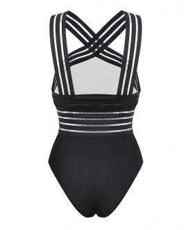One-Piece Perspective Swimwear