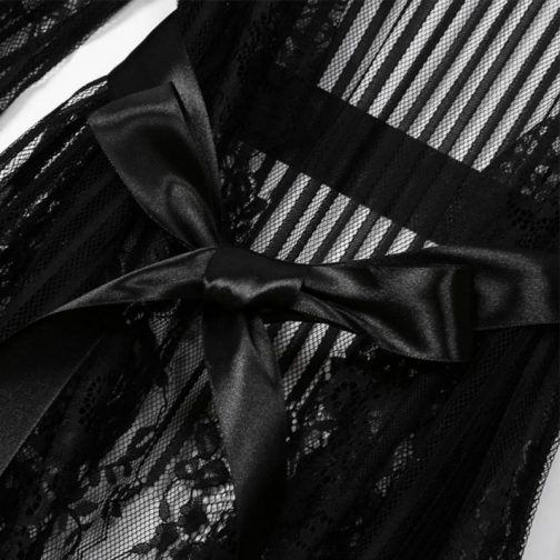 Transparent Lingerie Charming Robe - Image 3