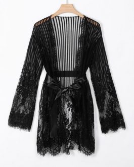 Transparent Lingerie Charming Robe