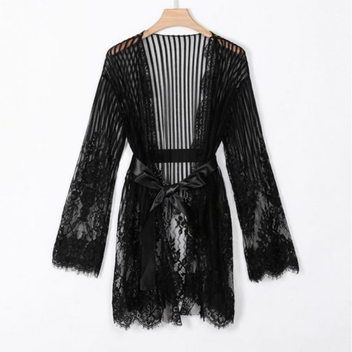 Transparent Lingerie Charming Robe