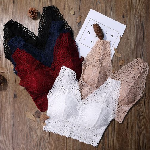 Floral Cami Bralette Crochet Vest - Image 3