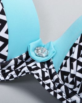 Geometric Pattern Bikini Set